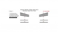 Suzuki Grand Vitara 2006, 2007, 2008, 2009, 2010, 2011, 2012, 2013, Stainless Steel Pillar Posts, 8 Pcs.