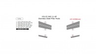 Volvo S60 2011, 2012, 2013, 2014, 2015, Stainless Steel Pillar Posts, 6 Pcs.